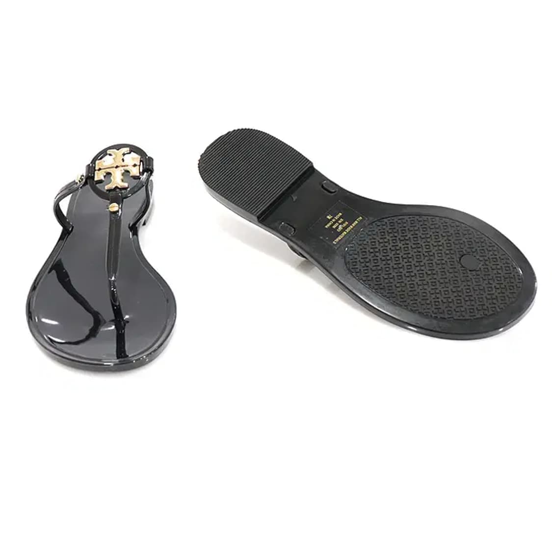 토리버치 9296001 블랙 러버 미니 밀러 쪼리 샌들 EP44523TB 상품이미지5