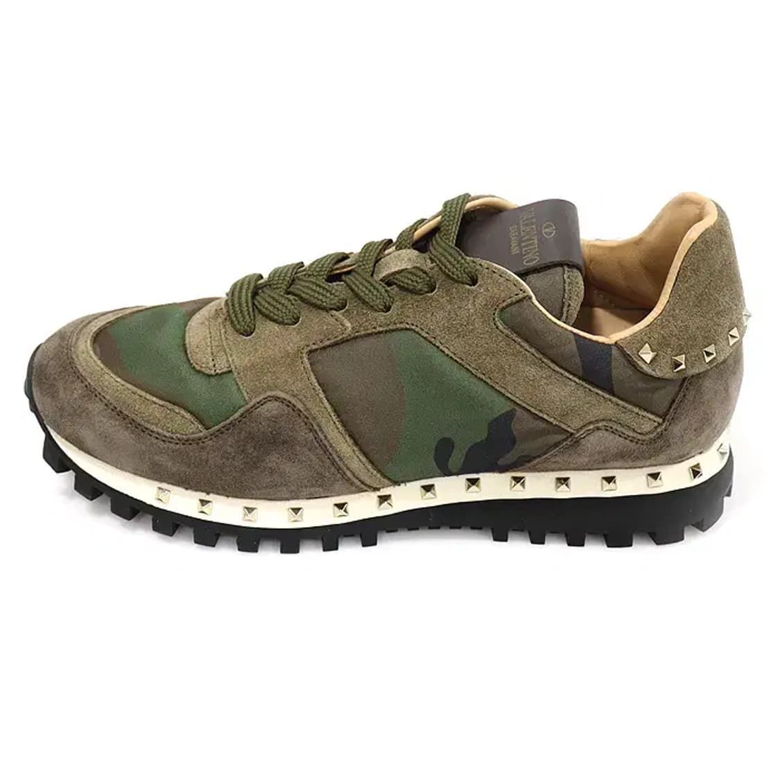 발렌티노 MW2S0B51 스웨이드 카모플라쥬 스니커즈 CO26329VT 상품이미지4