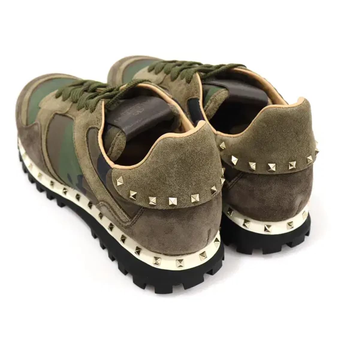 발렌티노 MW2S0B51 스웨이드 카모플라쥬 스니커즈 CO26329VT 상품이미지5