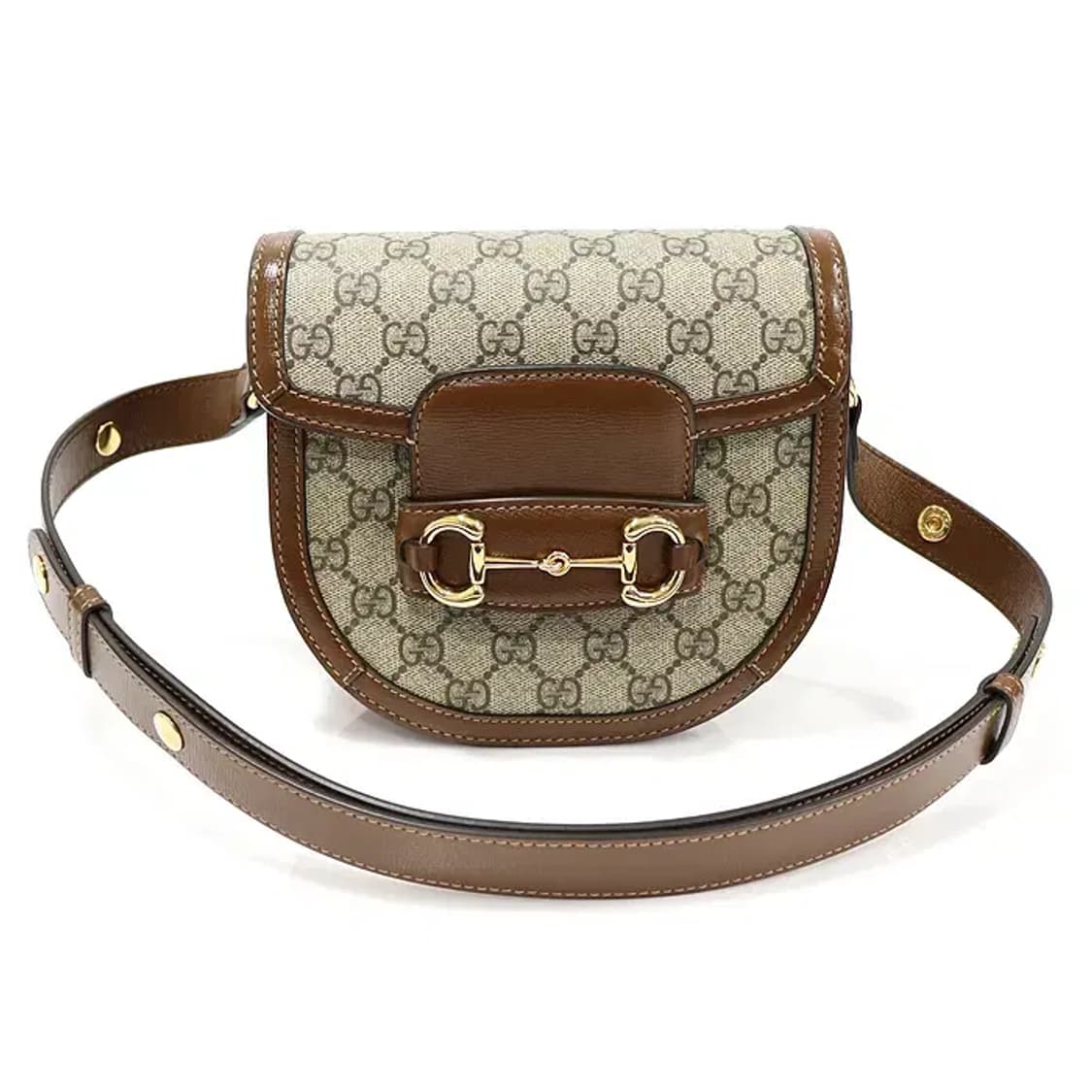 구찌 760191 홀스빗 1955 라운드 미니 숄더백 EP11528GU 상품이미지1