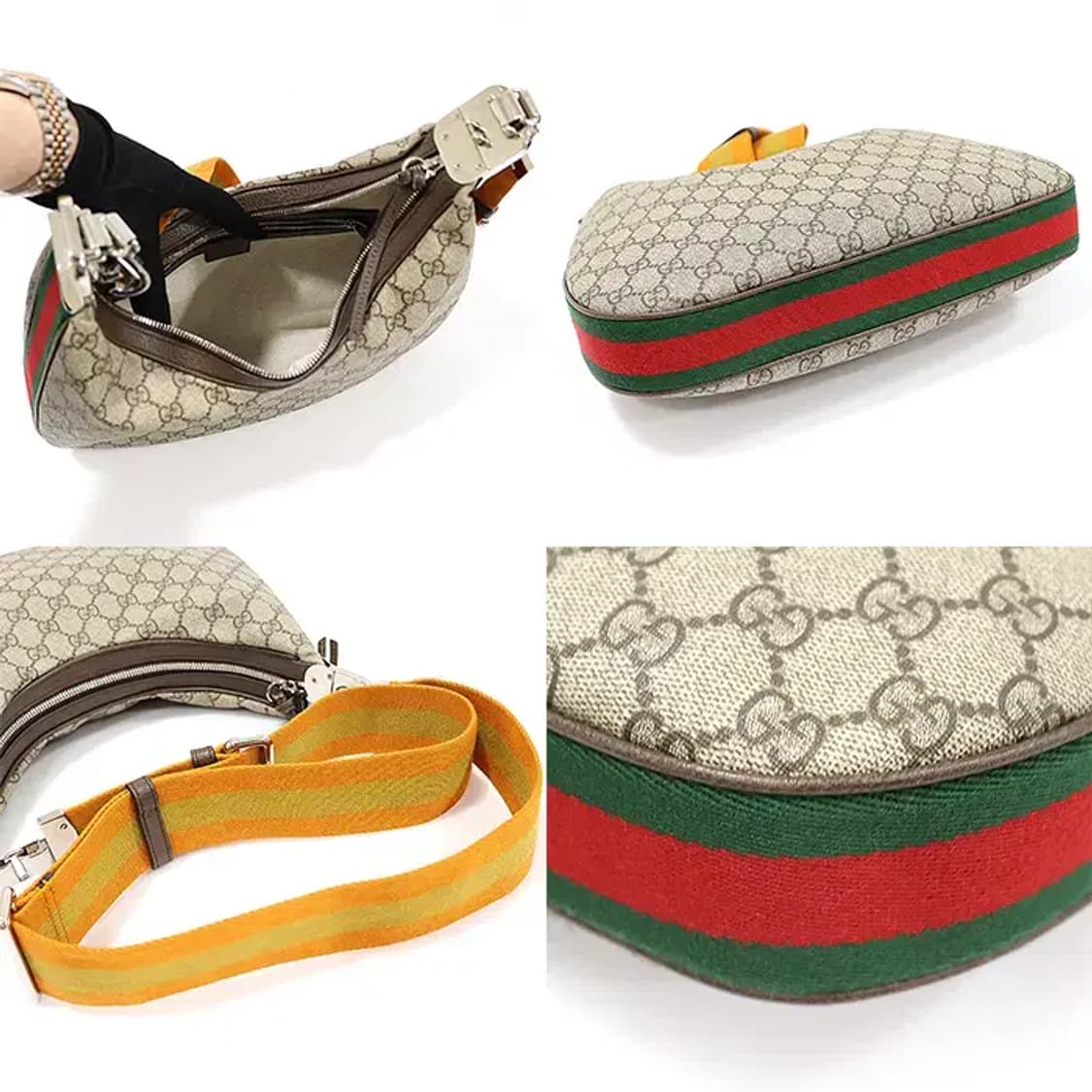 구찌 702823 GG 캔버스 아따슈 미듐 숄더백 EP32398GU 상품이미지6