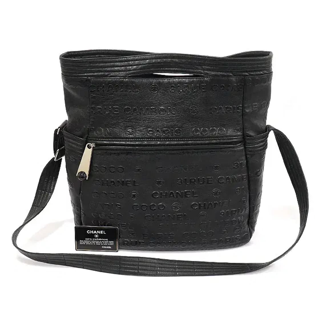 샤넬 A46636 블랙 레더 31 루 깜봉 라지 토트 EP27795CH 상품이미지1