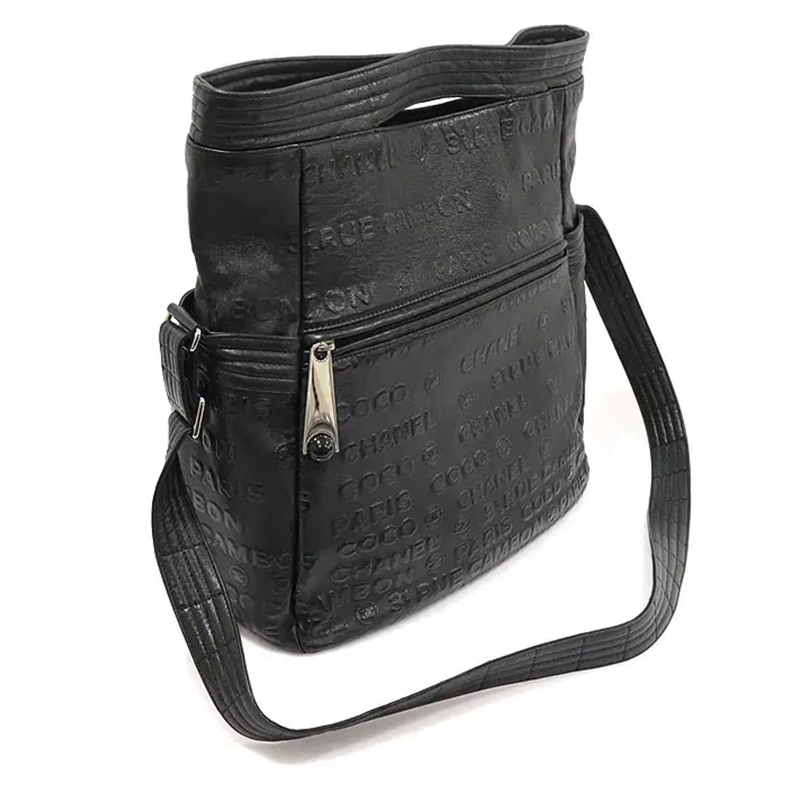 샤넬 A46636 블랙 레더 31 루 깜봉 라지 토트 EP27795CH 상품이미지2