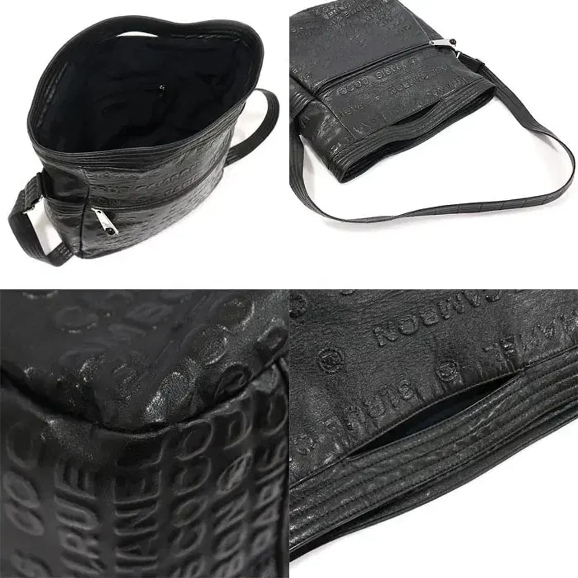 샤넬 A46636 블랙 레더 31 루 깜봉 라지 토트 EP27795CH 상품이미지5