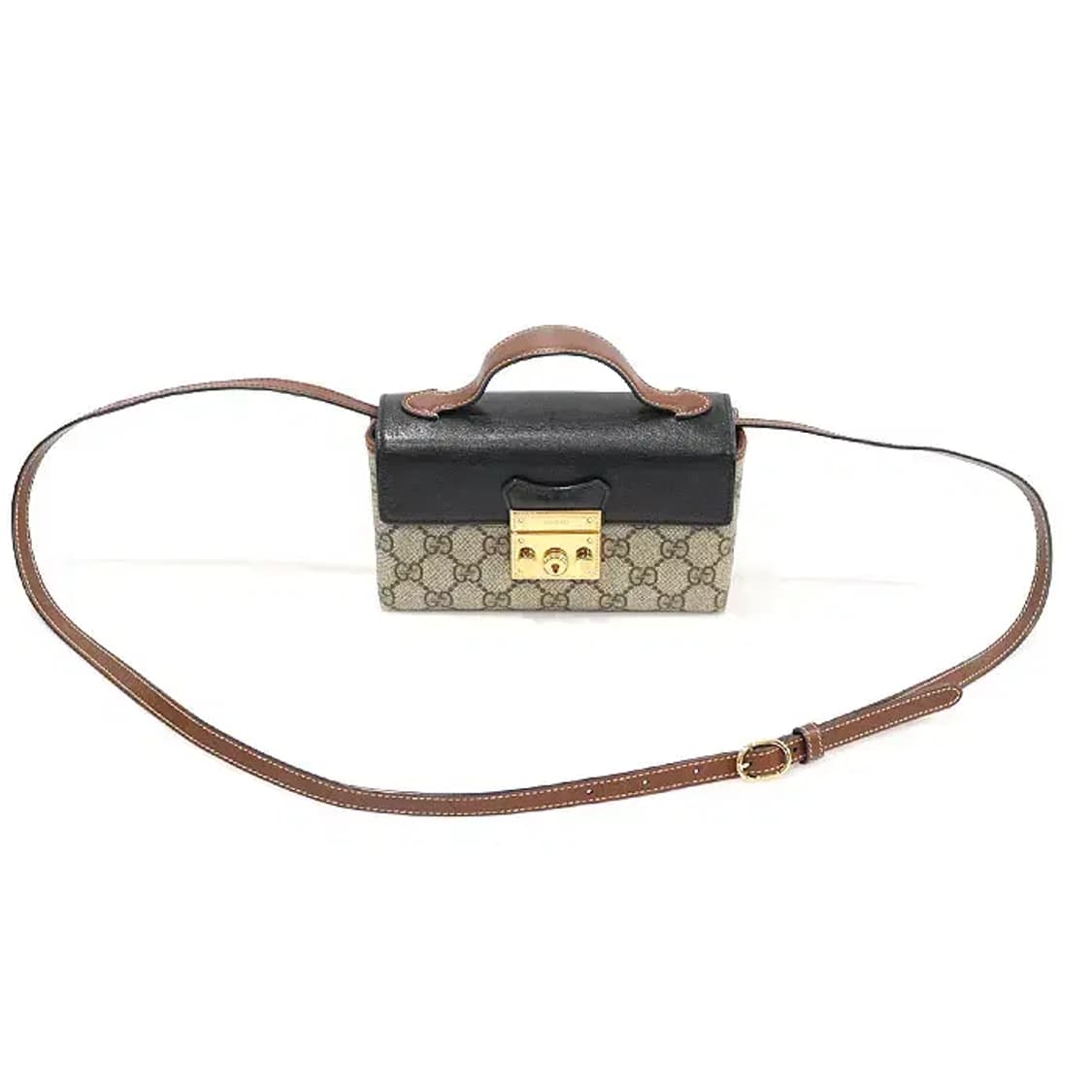 구찌 652683 GG 캔버스 패들락 미니 탑핸들 EP78137GU 상품이미지1