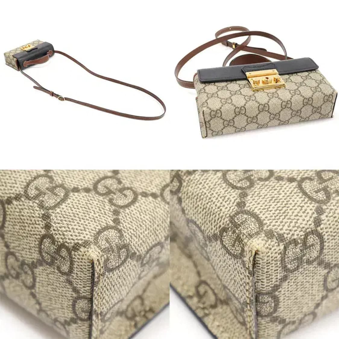 구찌 652683 GG 캔버스 패들락 미니 탑핸들 EP78137GU 상품이미지6