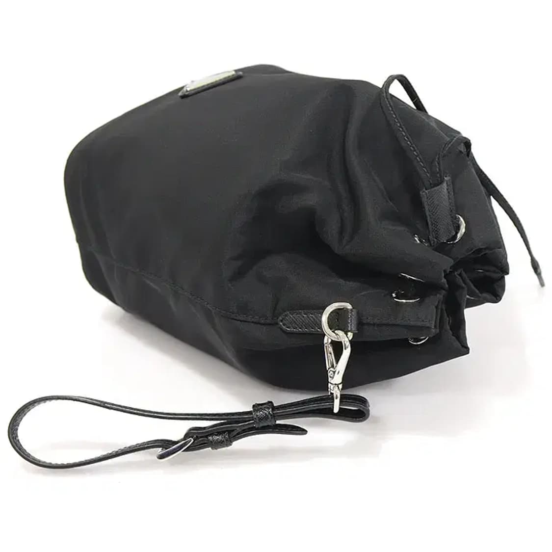 프라다 1NE369 블랙 테수토 나일론 버킷 파우치 CO08731PR 상품이미지4