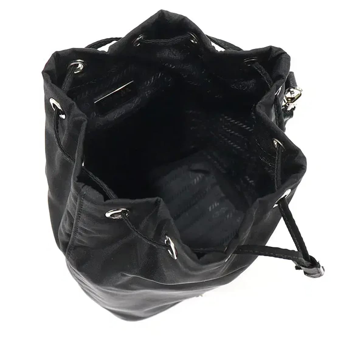 프라다 1NE369 블랙 테수토 나일론 버킷 파우치 CO08731PR 상품이미지6