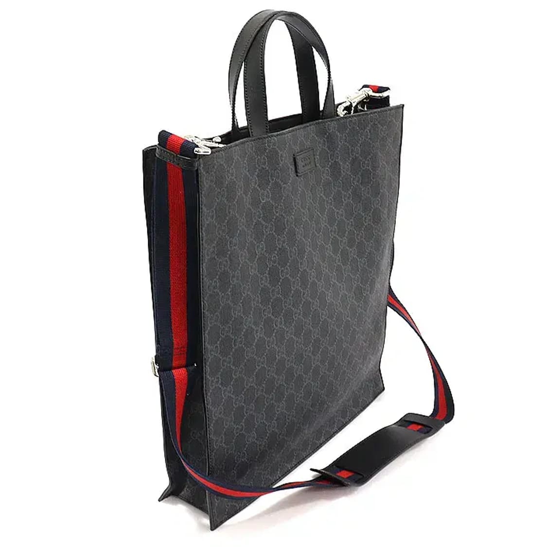 구찌 495559 블랙 GG 수프림 캔버스 토트 EP19638GU 상품이미지3