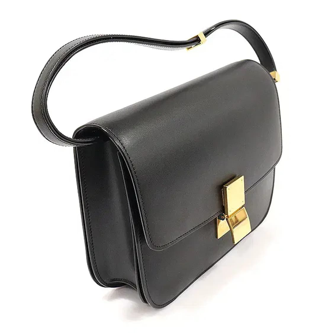 셀린느164173DLS 블랙 클래식 박스 미듐 숄더백 EP55437CE 상품이미지3