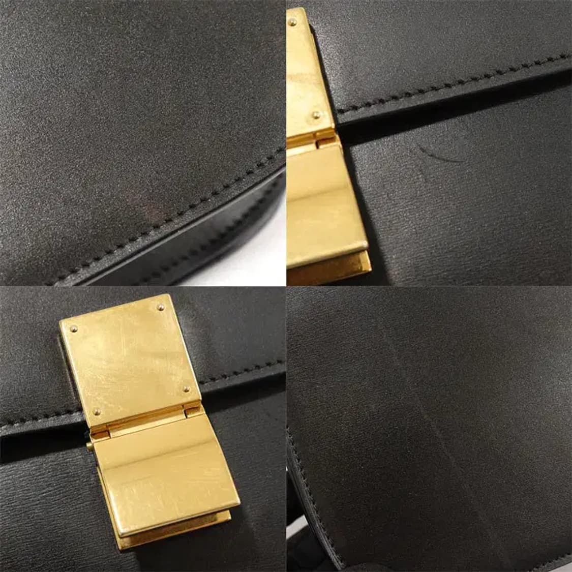 셀린느164173DLS 블랙 클래식 박스 미듐 숄더백 EP55437CE 상품이미지6