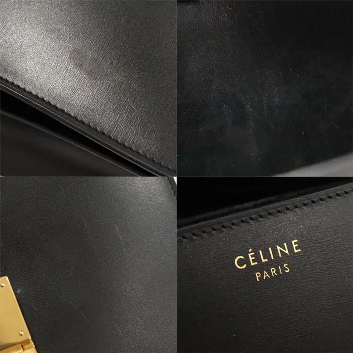 셀린느164173DLS 블랙 클래식 박스 미듐 숄더백 EP55437CE 상품이미지7