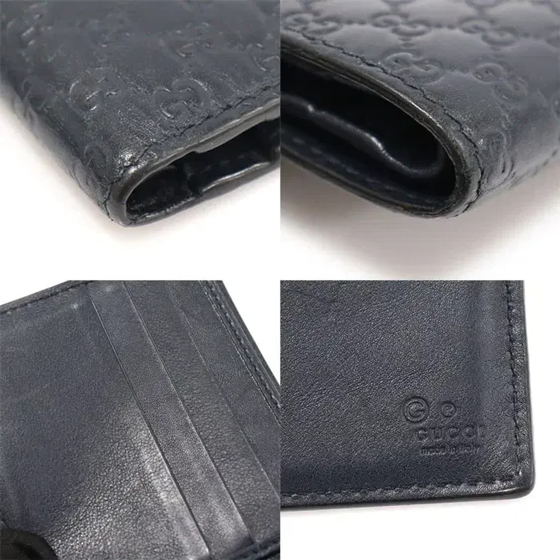 구찌 278596 네이비 GG 마이크로 시마 반지갑 EP67610GU 상품이미지7