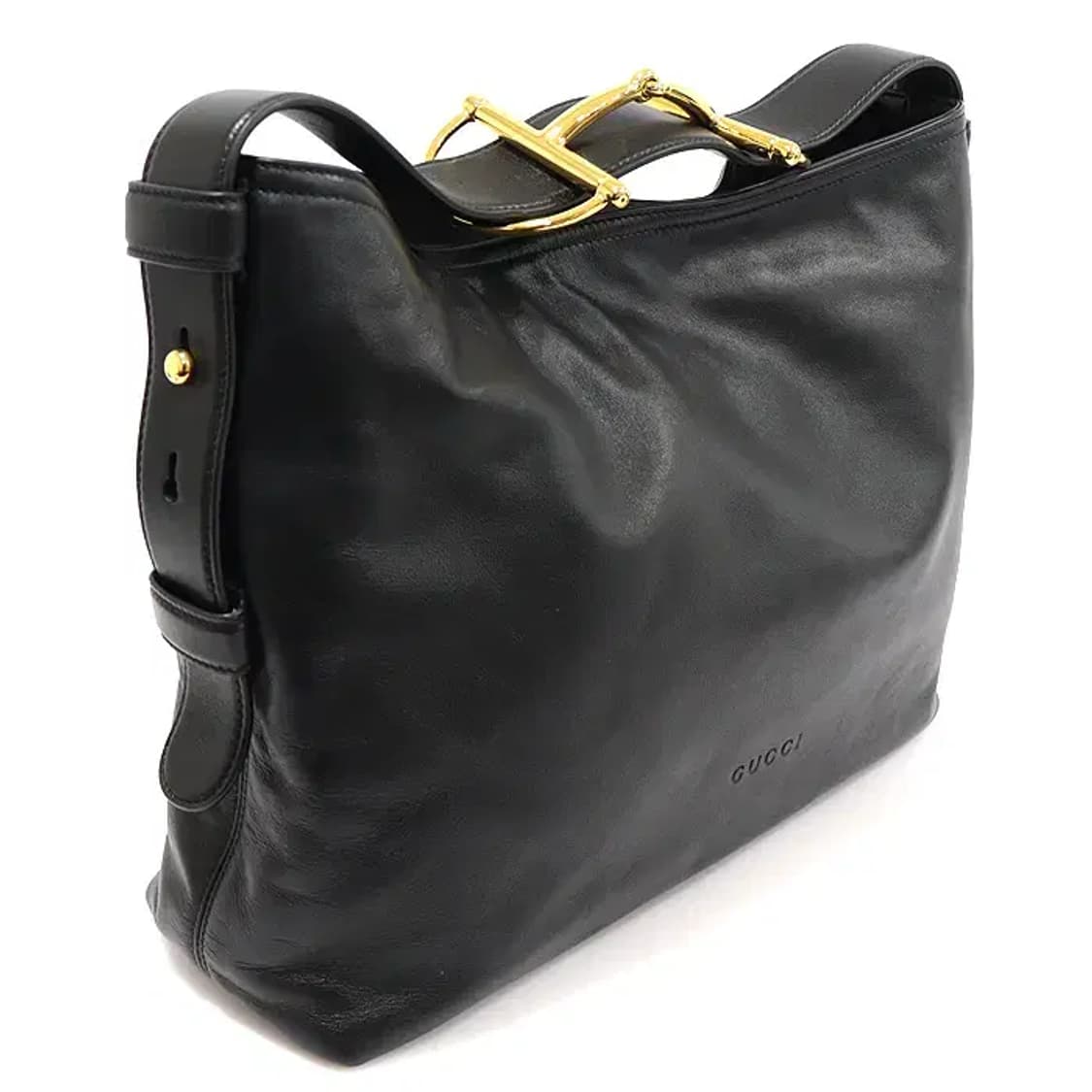 구찌 850926 블랙 레더 베아트릭스 미디엄 호보 EP93490GU 상품이미지3