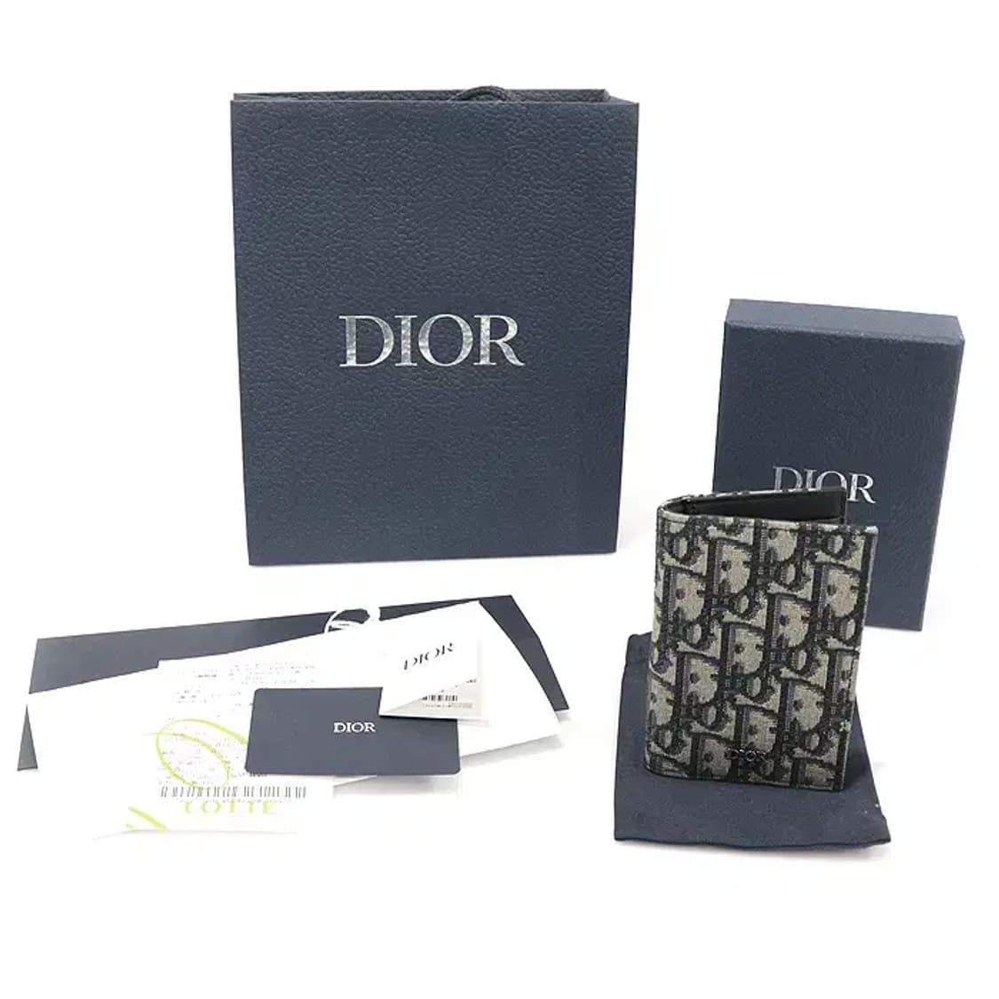 디올 2ESCH138YSE 오블리크 자카드 카드지갑 EP27697CD 상품이미지2