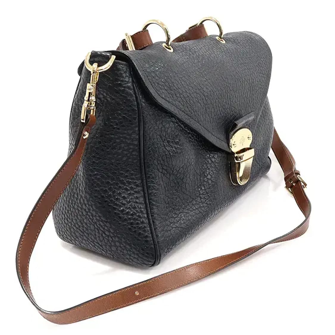 멀버리 HH8289 미드나잇 샤이니 그레인 폴리 사첼 EP91729MB 상품이미지3