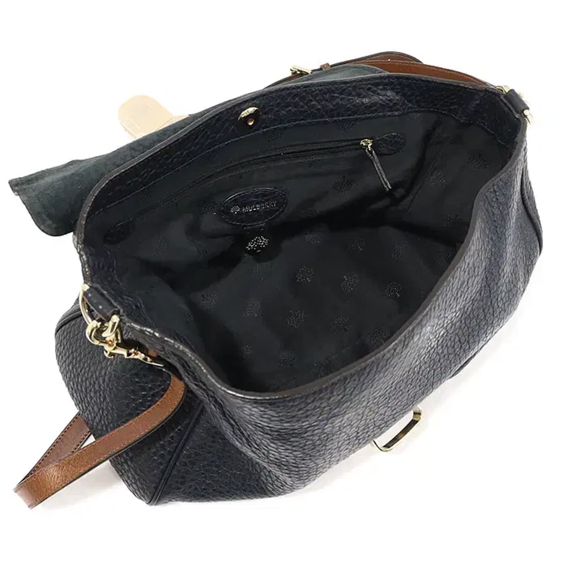 멀버리 HH8289 미드나잇 샤이니 그레인 폴리 사첼 EP91729MB 상품이미지4