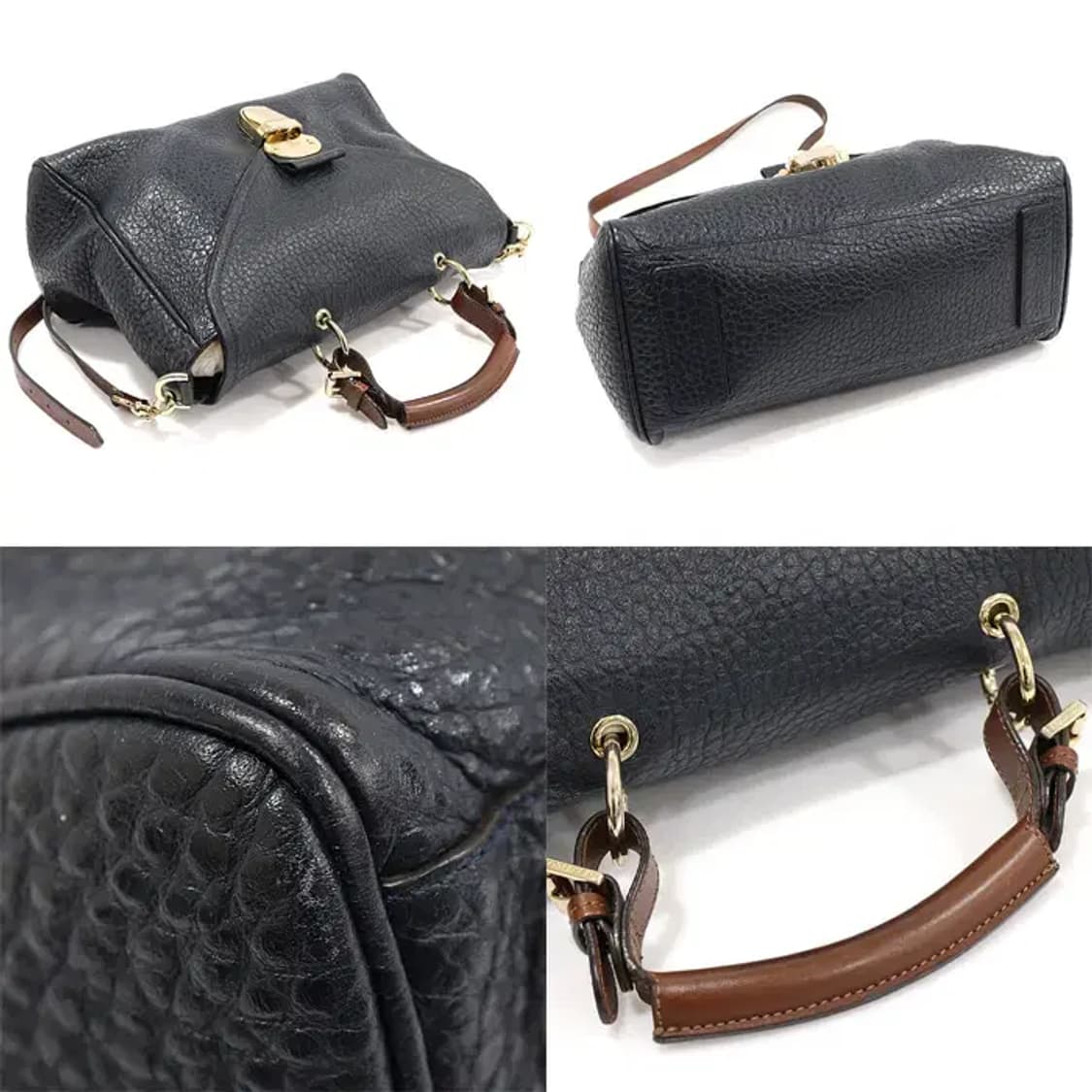 멀버리 HH8289 미드나잇 샤이니 그레인 폴리 사첼 EP91729MB 상품이미지5