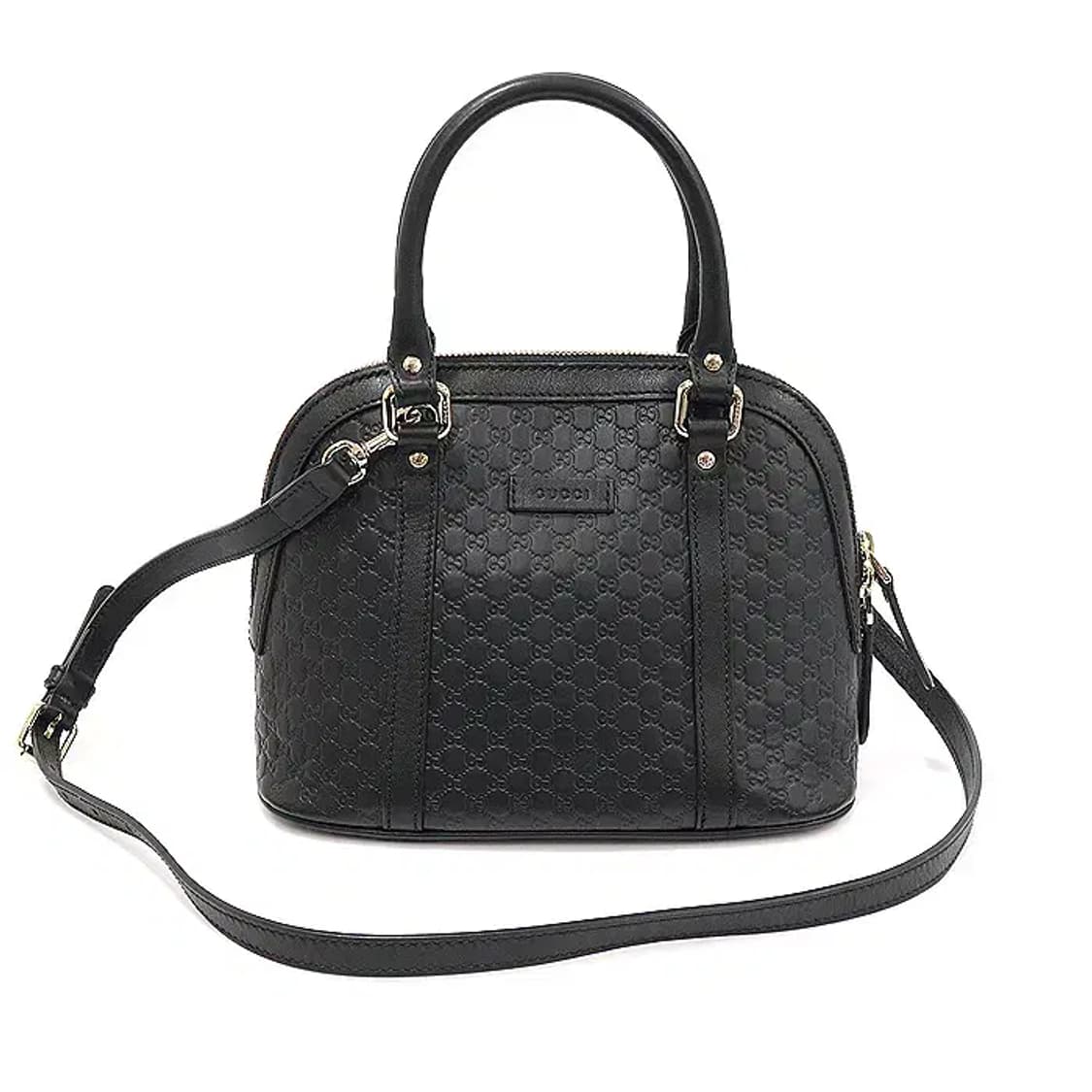 구찌 449654 블랙 마이크로 씨마 미니돔 2WAY EP34950GU 상품이미지1