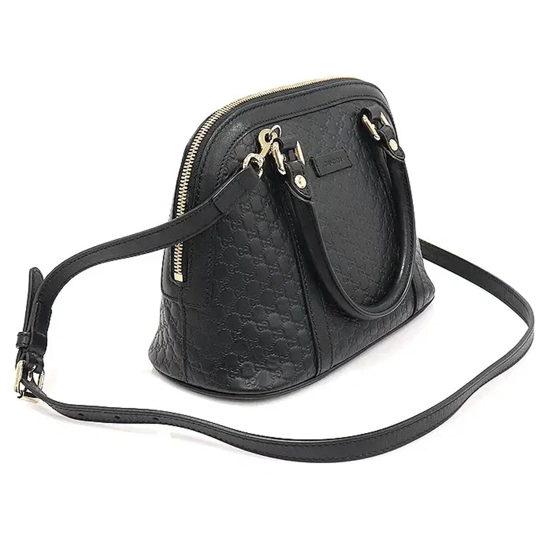 구찌 449654 블랙 마이크로 씨마 미니돔 2WAY EP34950GU 상품이미지3