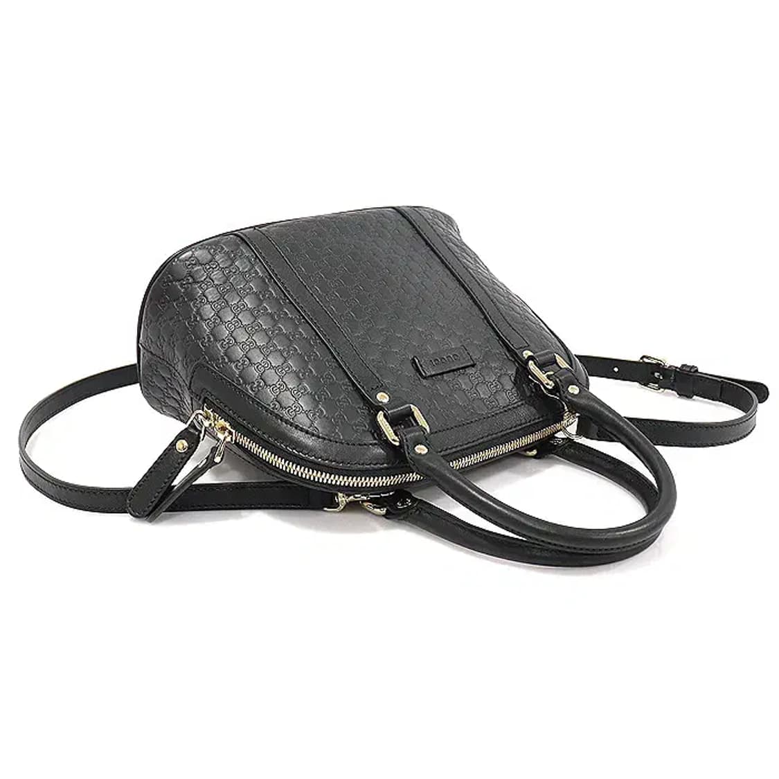 구찌 449654 블랙 마이크로 씨마 미니돔 2WAY EP34950GU 상품이미지4