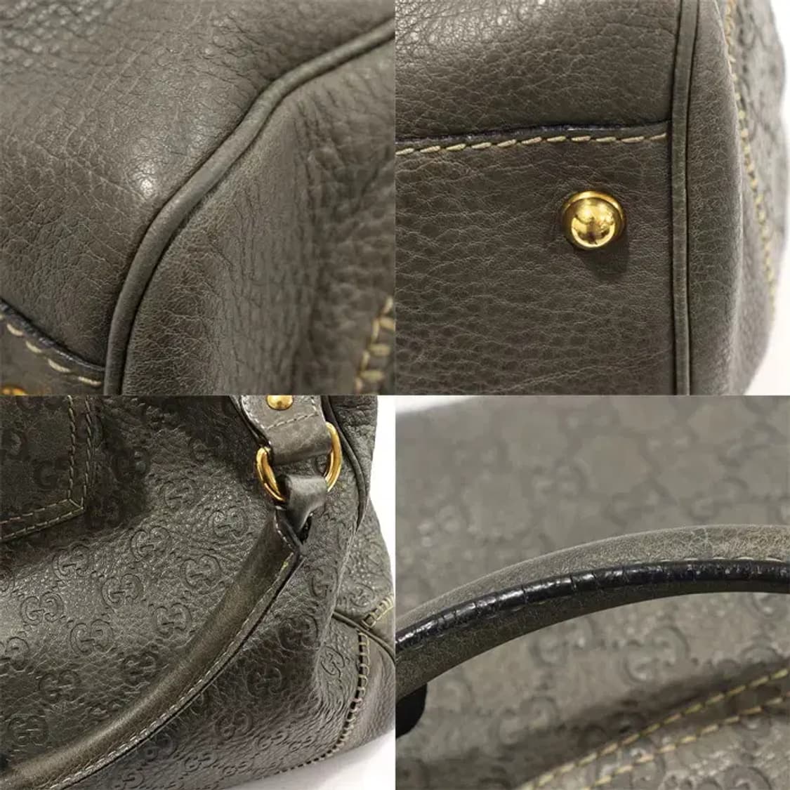 구찌 223958 카키 GG 시마 레더 라지 숄더백 EP93103GU 상품이미지6