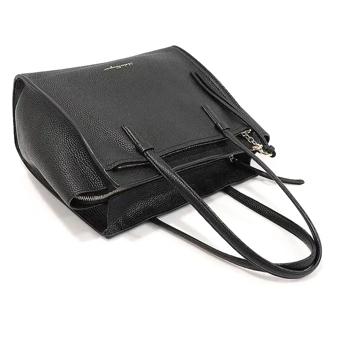 페라가모 21 F216 블랙 금장 에이미 미디움 숄더백 EP28275FE 상품이미지4