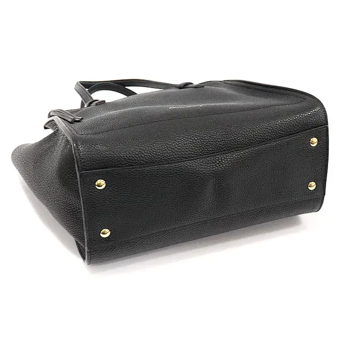 페라가모 21 F216 블랙 금장 에이미 미디움 숄더백 EP28275FE 상품이미지5