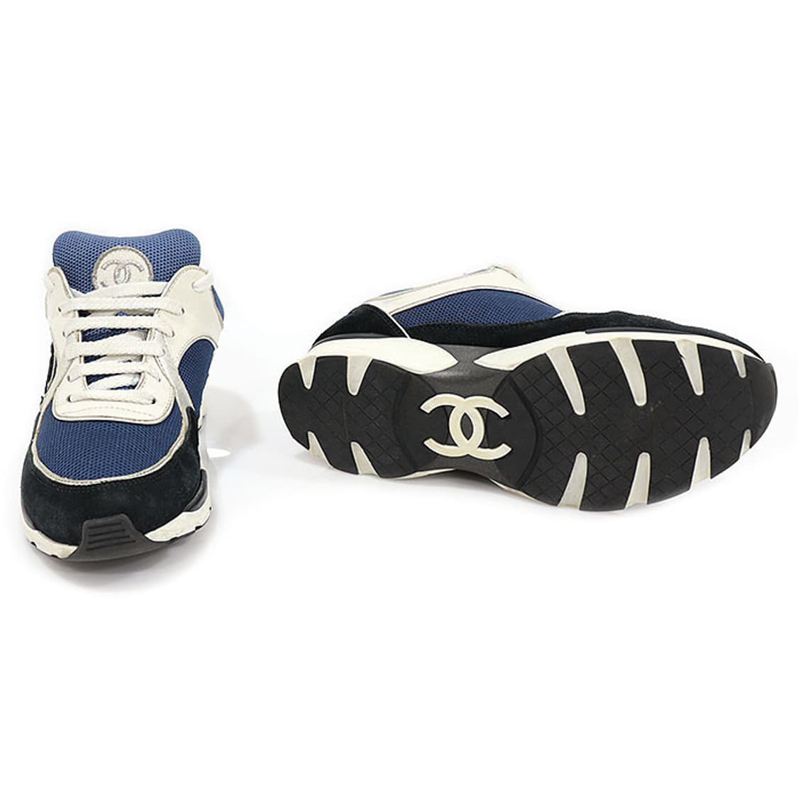 샤넬 G26582 크루즈 라인 CC 여성 스니커즈 37.5 상품이미지5