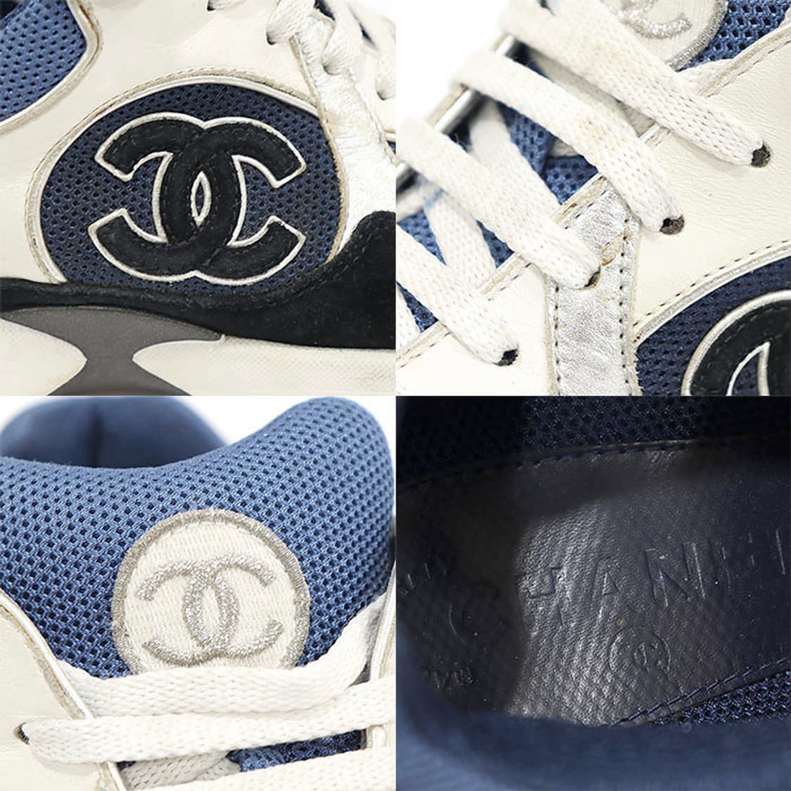 샤넬 G26582 크루즈 라인 CC 여성 스니커즈 37.5 상품이미지7