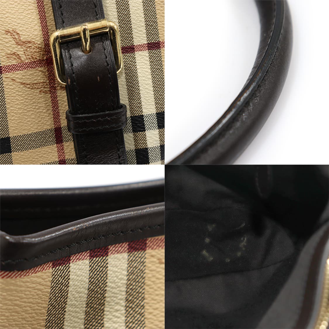 버버리 34600671 헤이마켓 체크 스몰 노스필드 토트백 상품이미지6