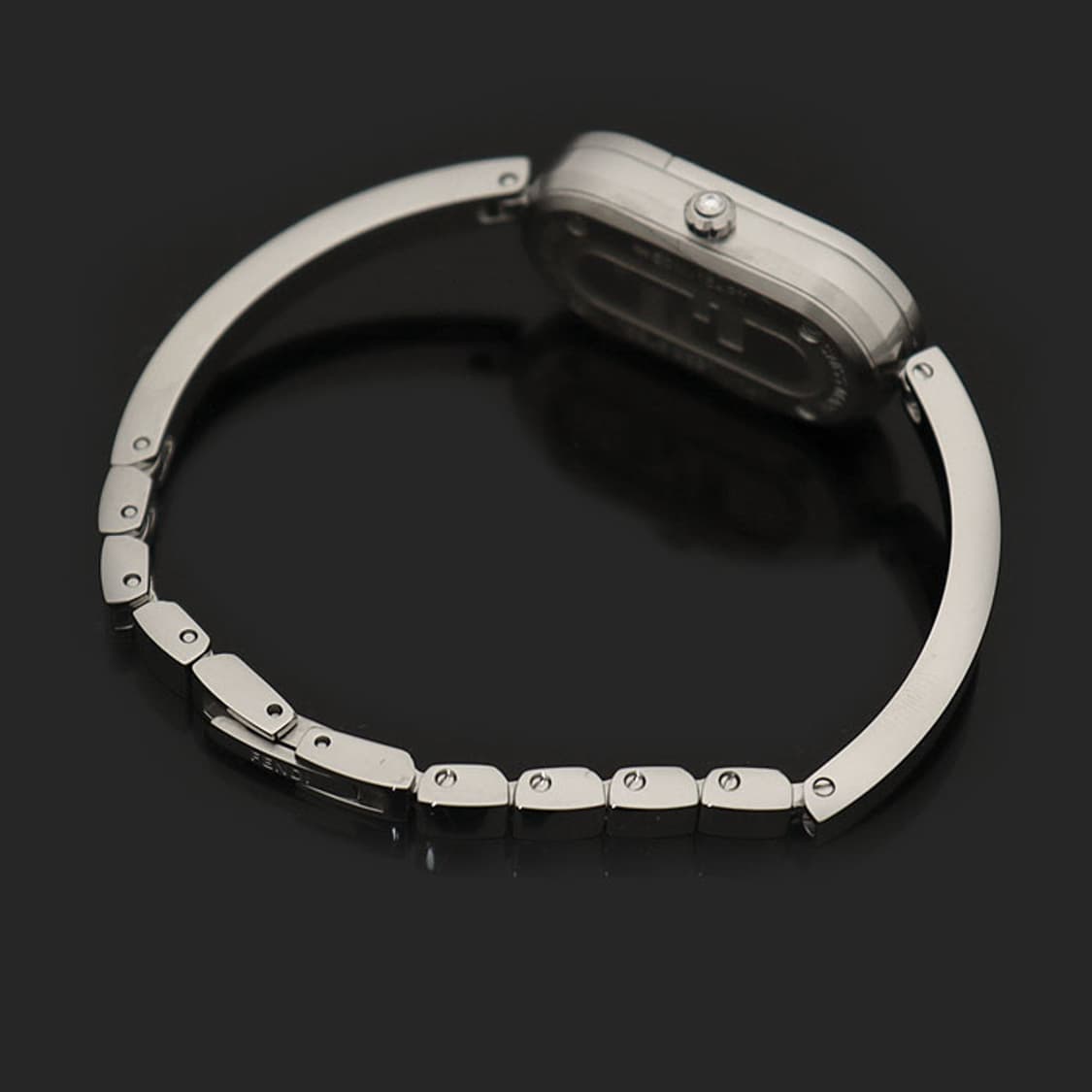 펜디 14MM 스틸 쿼츠 3P 다이아 오락 버티컬 뱅글 팔찌 여성 시계 상품이미지4