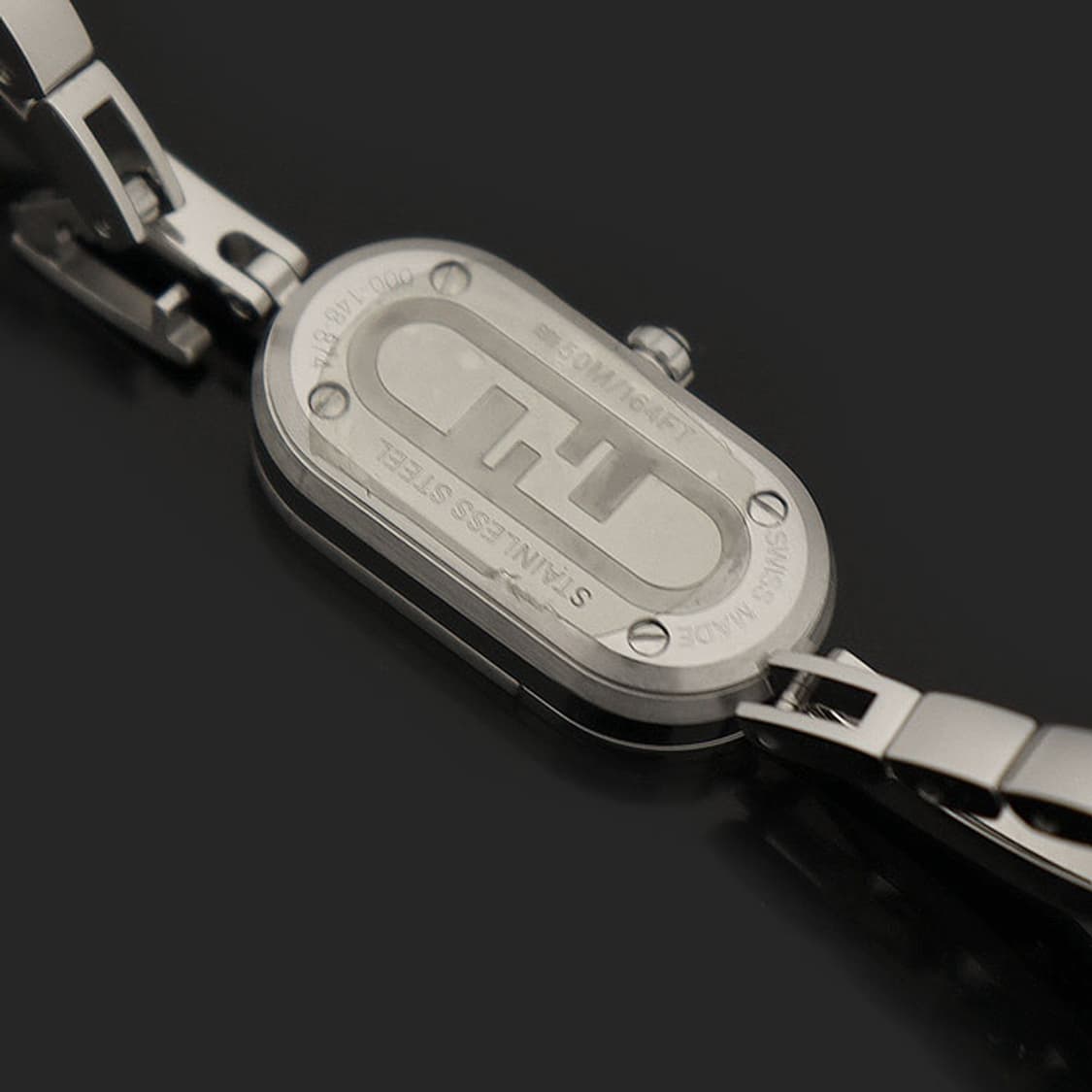 펜디 14MM 스틸 쿼츠 3P 다이아 오락 버티컬 뱅글 팔찌 여성 시계 상품이미지6