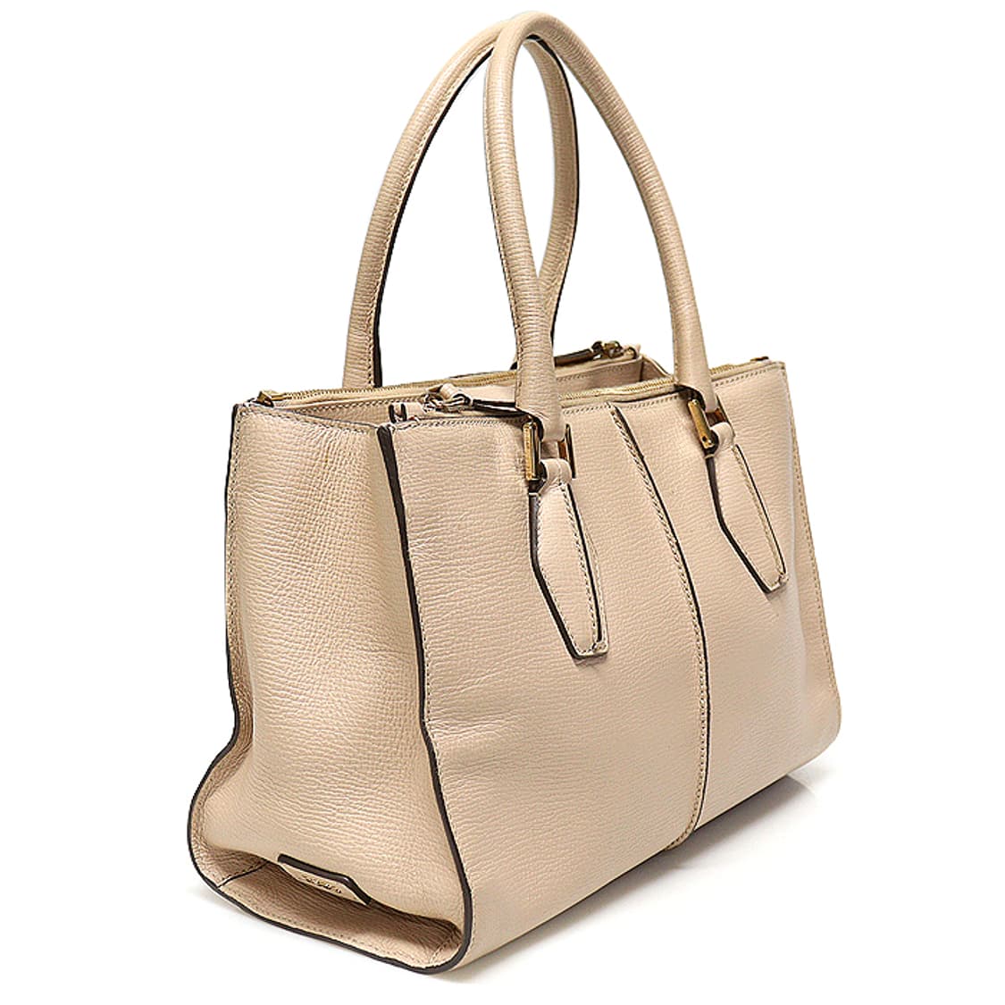 토즈 베이지 금장 ALR 더블 토트백 상품이미지2