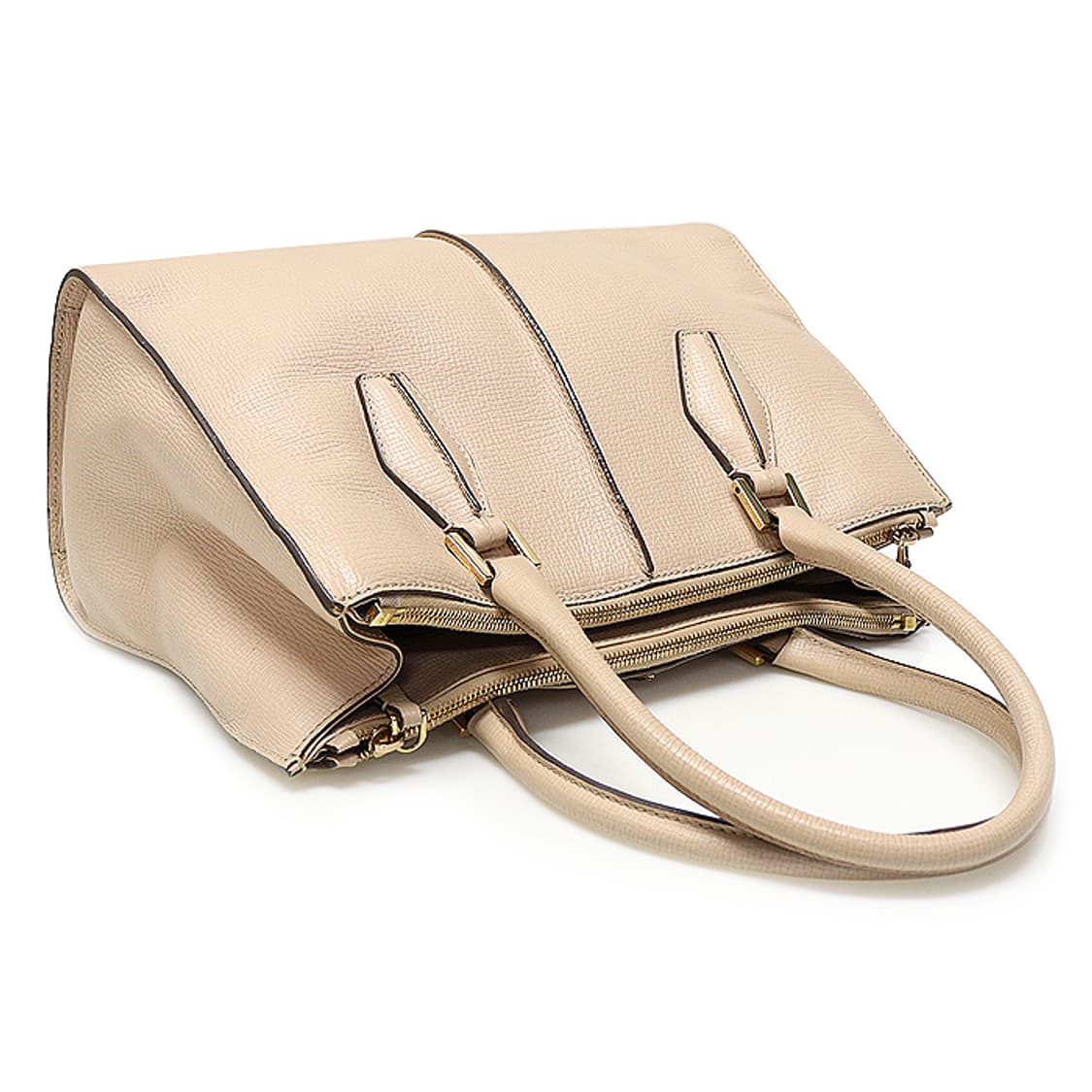 토즈 베이지 금장 ALR 더블 토트백 상품이미지3