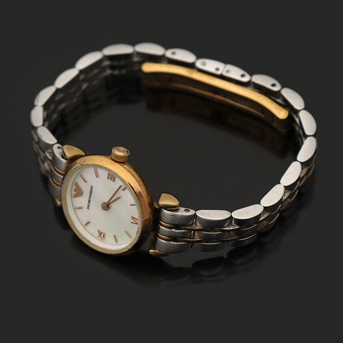아르마니 AR1764 22MM 스틸 로즈골드 콤비 여성 시계 상품이미지3