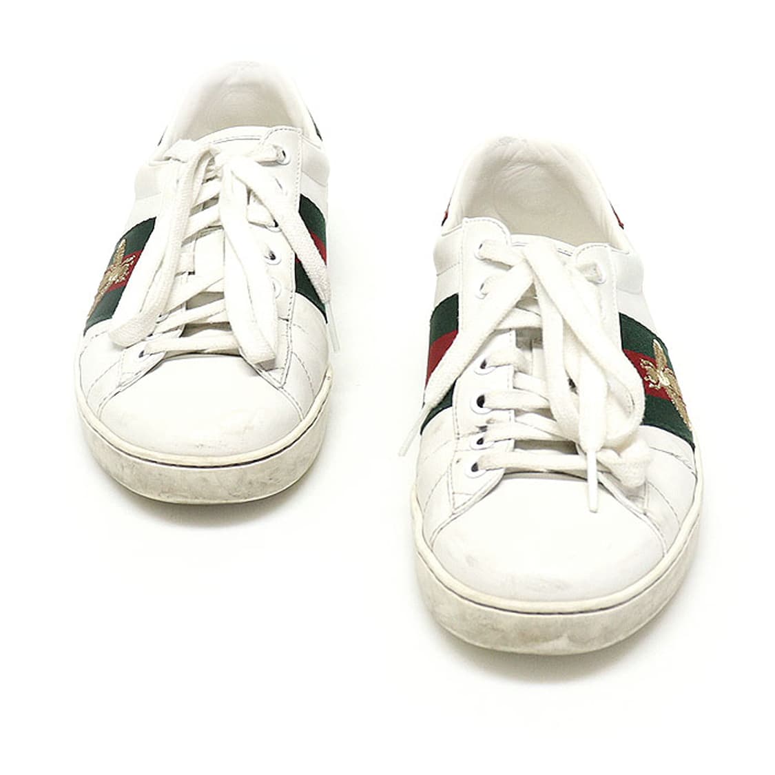 구찌 429446 화이트 꿀벌 에이스 남성 스니커즈 6 상품이미지1