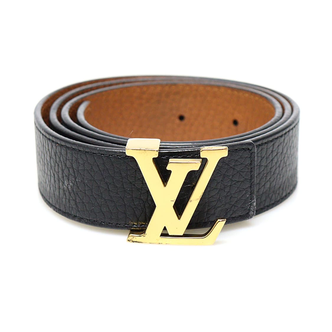 루이비통 M9521W 블랙 LV 이니셜 리버서블 여성 벨트 80 상품이미지1