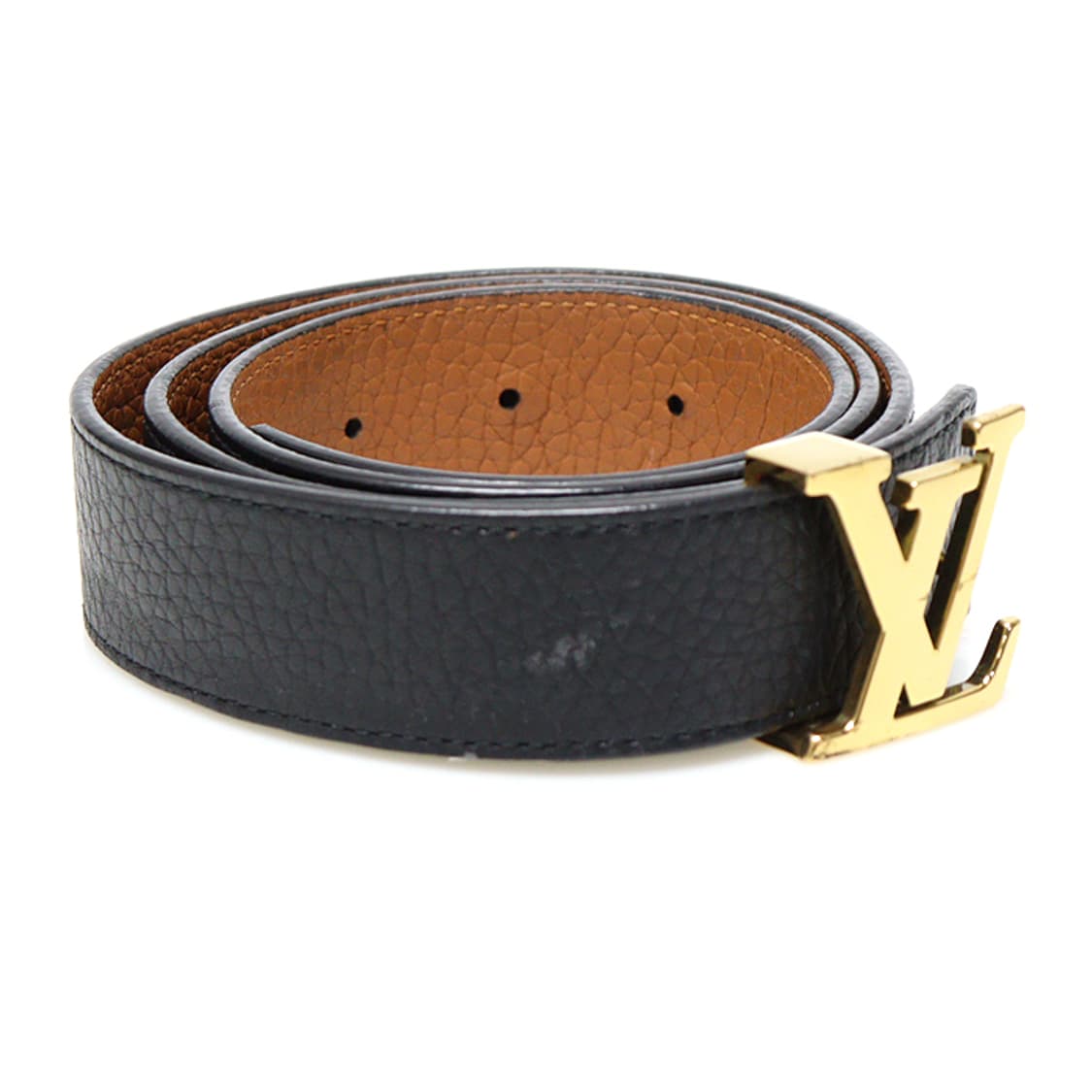 루이비통 M9521W 블랙 LV 이니셜 리버서블 여성 벨트 80 상품이미지2