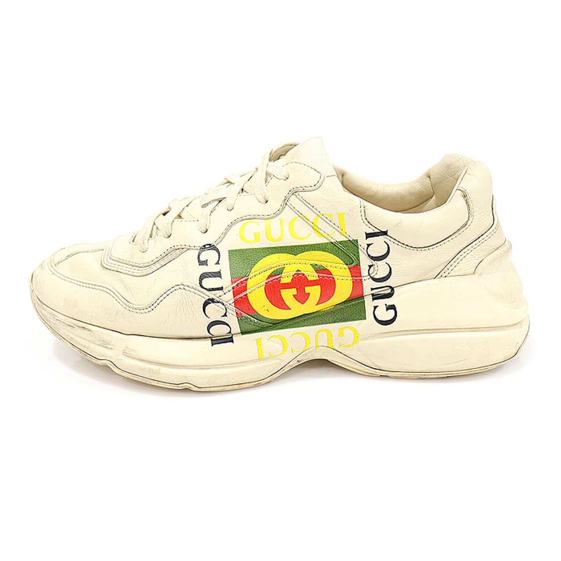 구찌 500878 라이톤 박스 로고 남성 스니커즈 8.5 상품이미지4