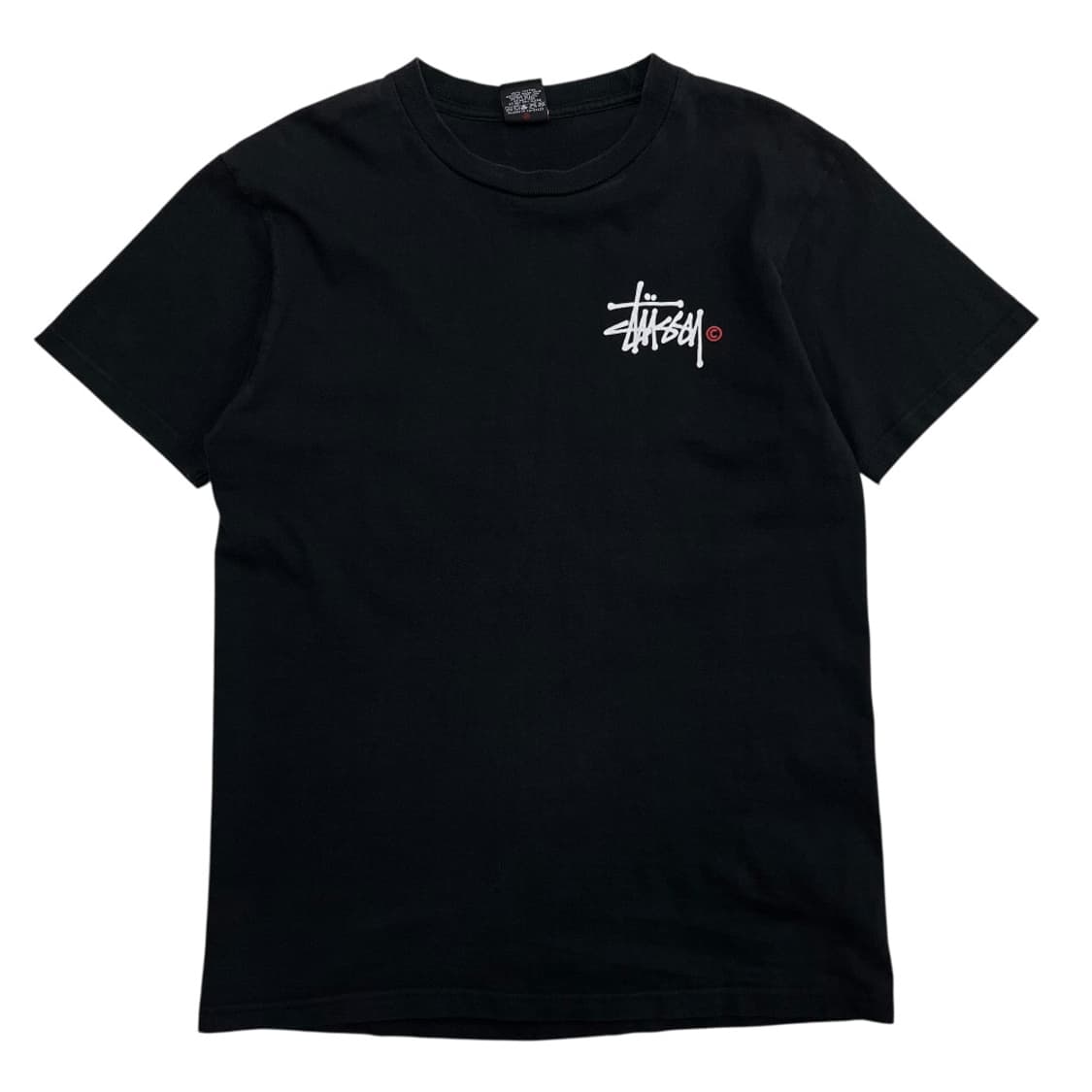 스투시 블랙 반팔 M 상품이미지3