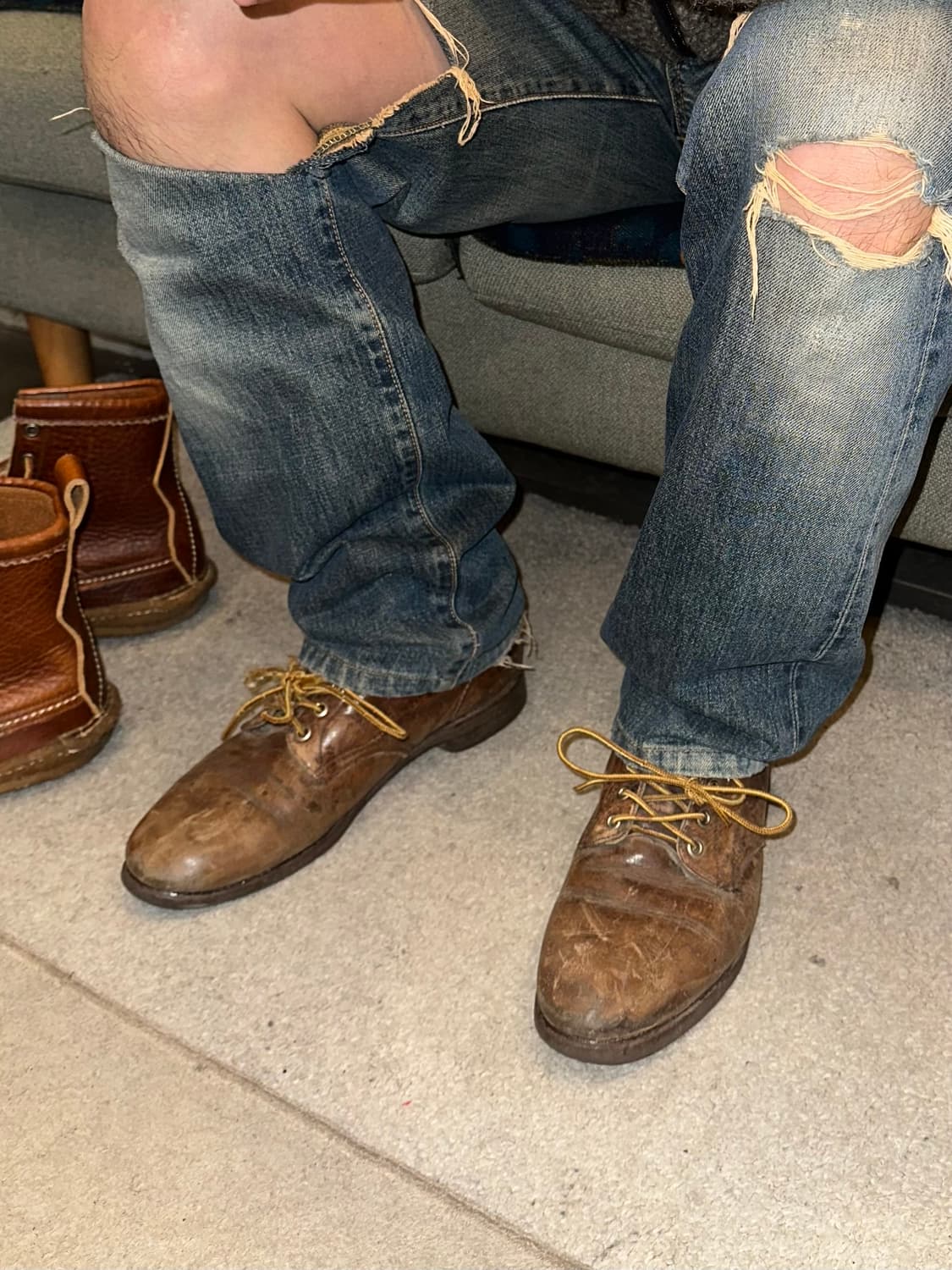 90‘s Red Wing 2126 utility brogan boots 상품이미지2