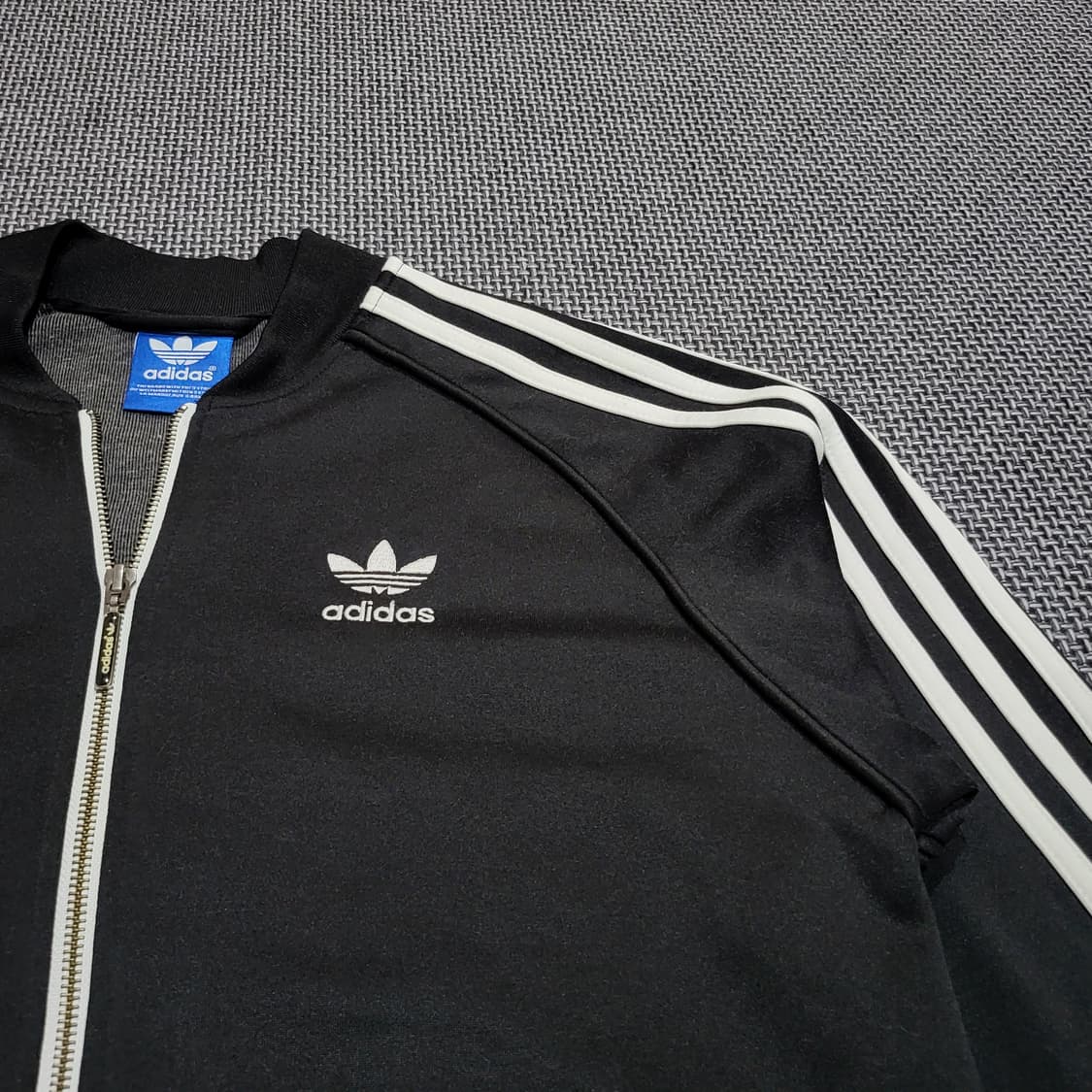아디다스 슈퍼스타 트랙탑 져지 블랙 (M) 상품이미지3