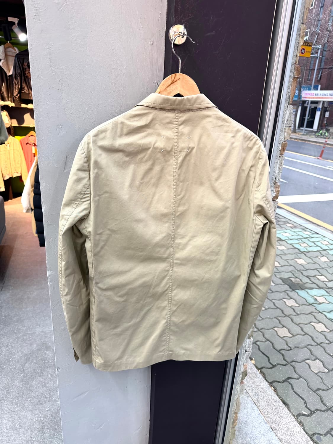 48/ 메종마르지엘라 10번대 싱글 브레스티드 블레이저 상품이미지7