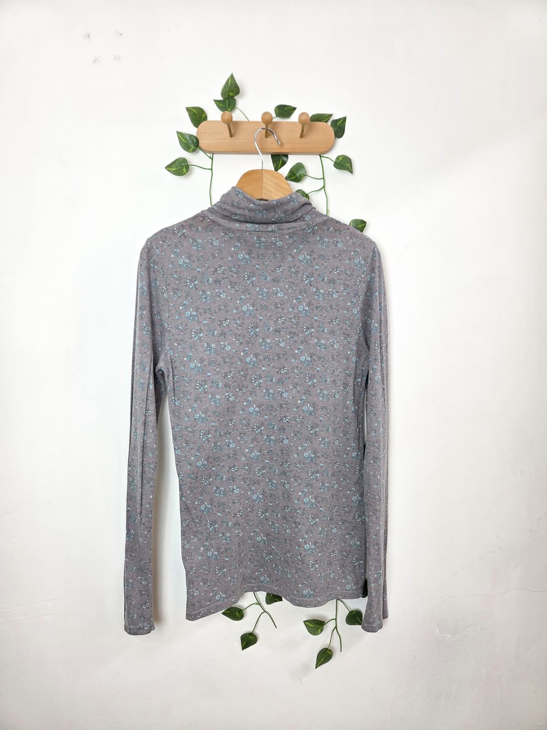 잔꽃 목폴라 슬리브 상품이미지4