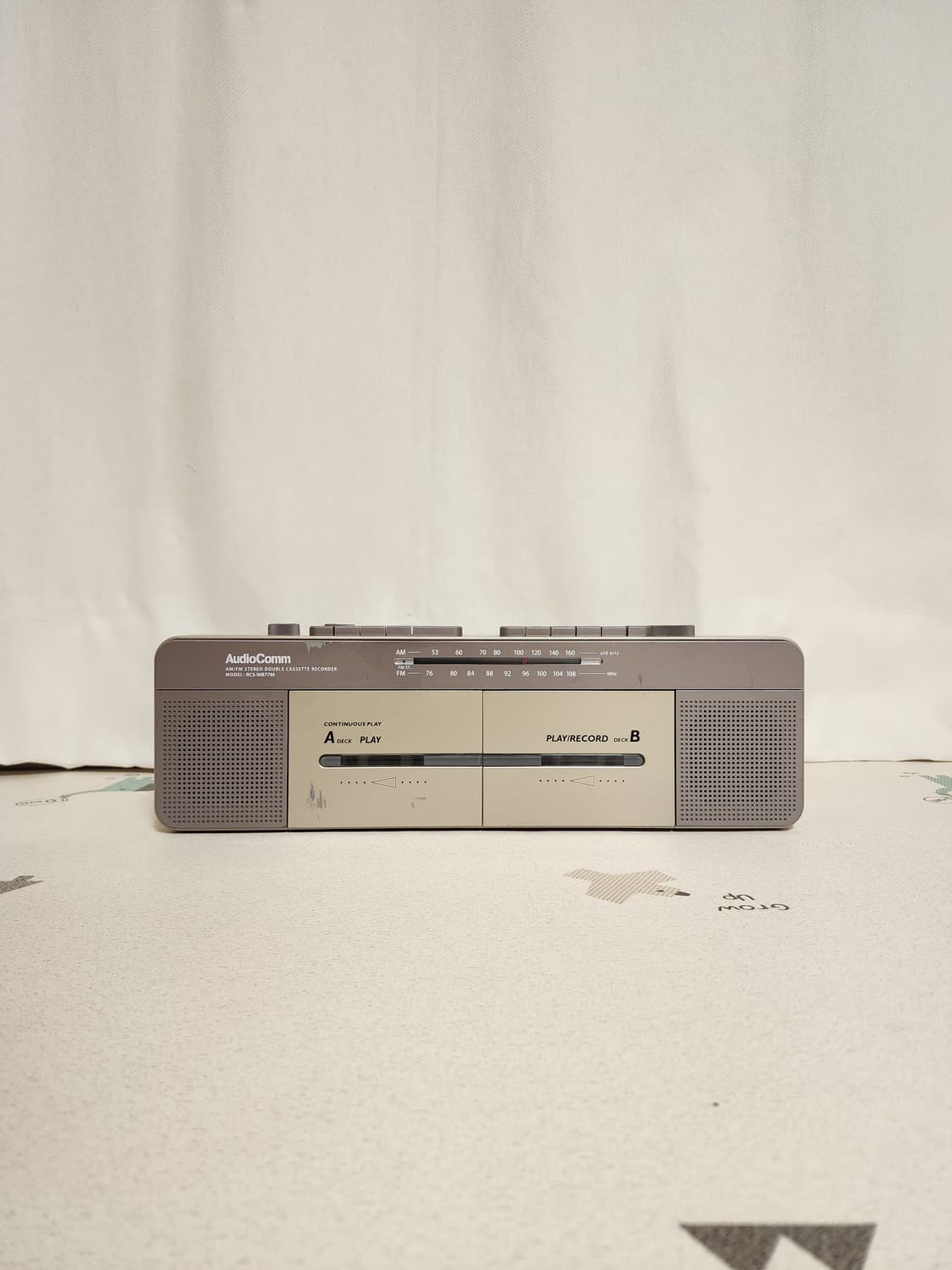 예쁜 빈티지 스테레오 카세트 플레이어 RCS-W877M 상품이미지7