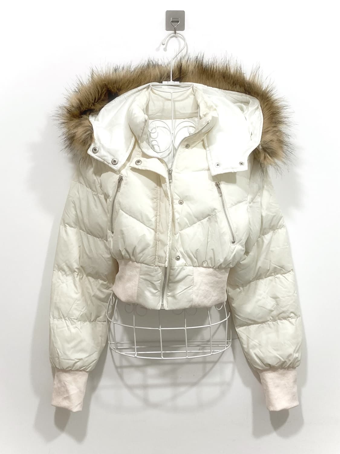 Ivory y2k padded jacket 상품이미지2