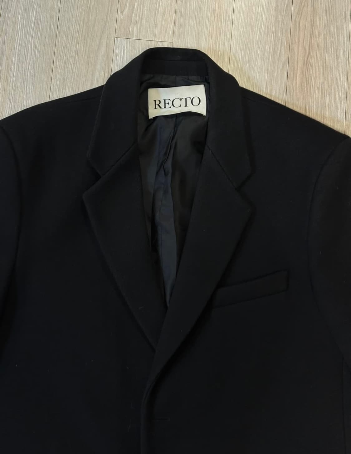 렉토 오버사이즈 울 블레이저 상품이미지4