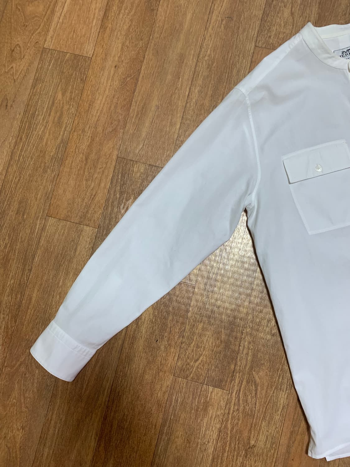 HERMES 에르메스 헨리넥 셔츠(코튼)41-16 셔츠 상품이미지4