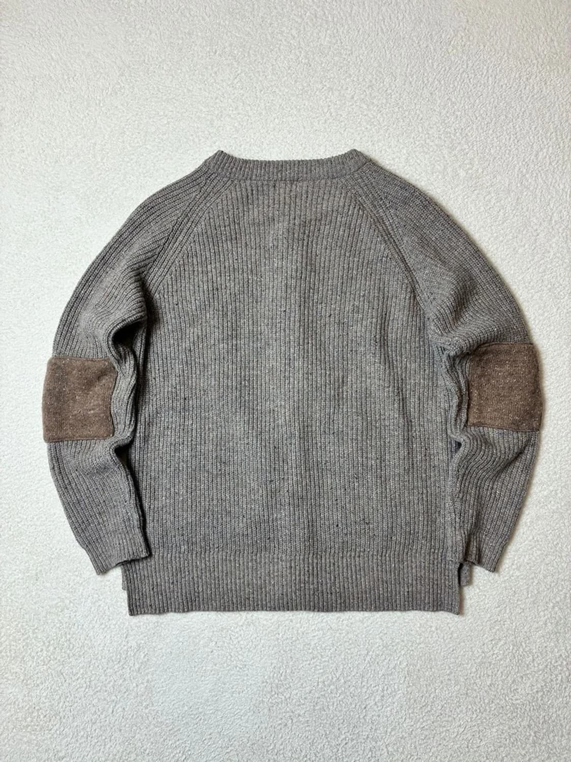 아나더오피스 실크 램스울 케이블 니트 가디건 PN6308    상품이미지5